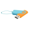 Флешка Designer To Go 2.0 USB 16Gb, бирюзовый/голубой