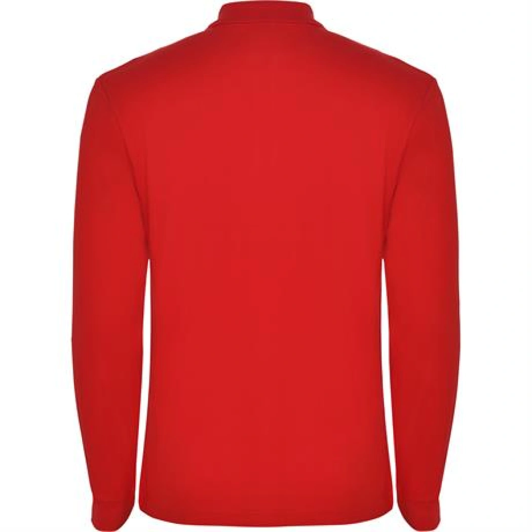 Футболка поло ESTRELLA L/S мужская, КРАСНЫЙ S