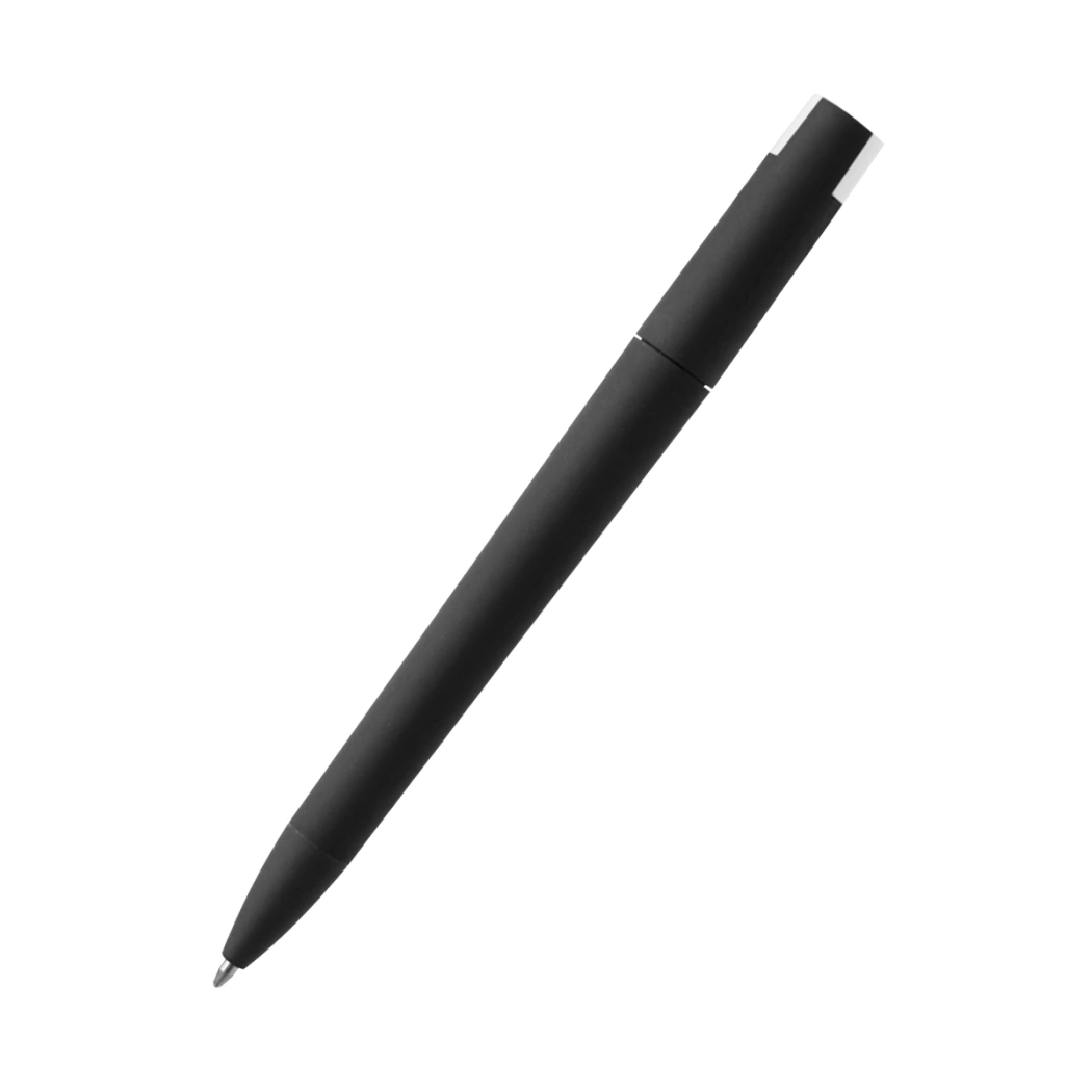 Ручка пластиковая T-pen софт-тач, черная