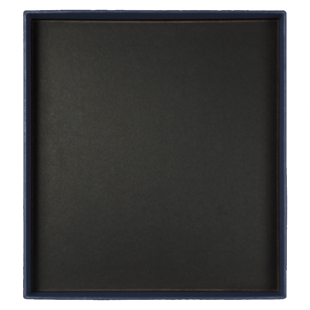 Коробка подарочная, размер  203*220*30 мм,  Solution Gift  для ежедневника и ручки, темно-синяя