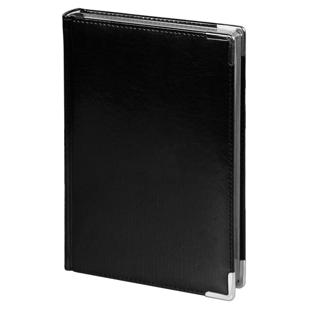 Набор подарочный Solution Prestige Quardo ( ежедневник, колонка, обложка для паспорта, ручка), черный