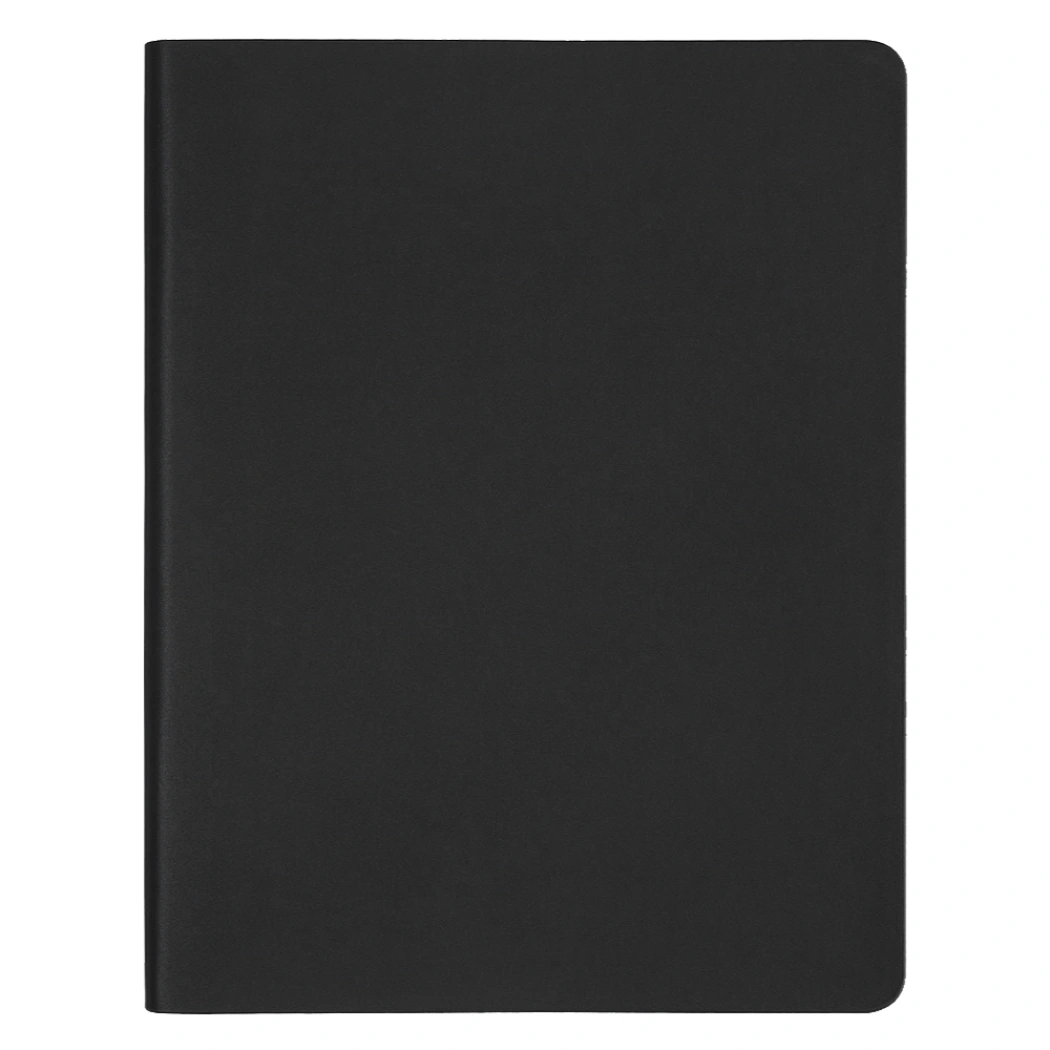 Еженедельник Urban Soft Touch Latte  A4, черный, недатированный, в полугибкой обложке
