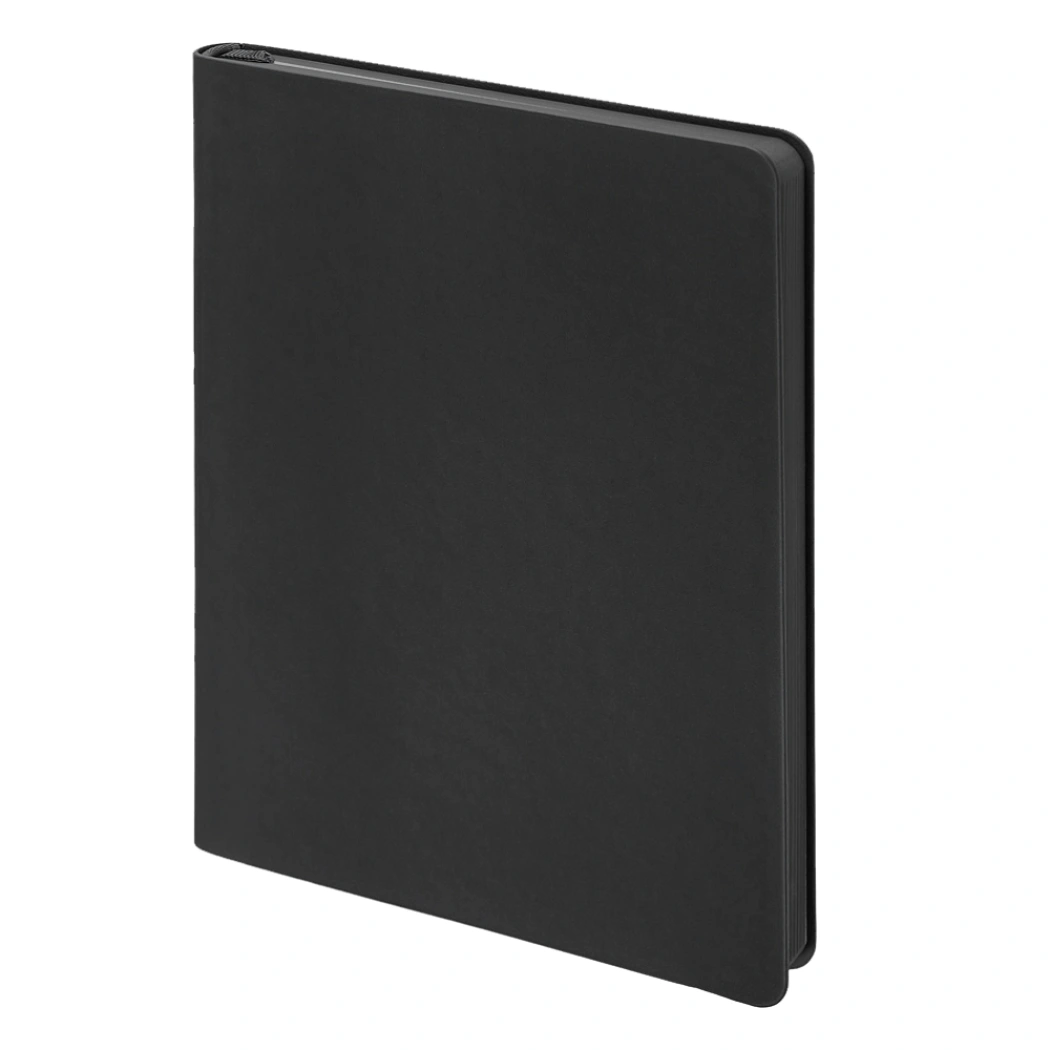 Еженедельник Urban Soft Touch Latte  A4, черный, недатированный, в полугибкой обложке