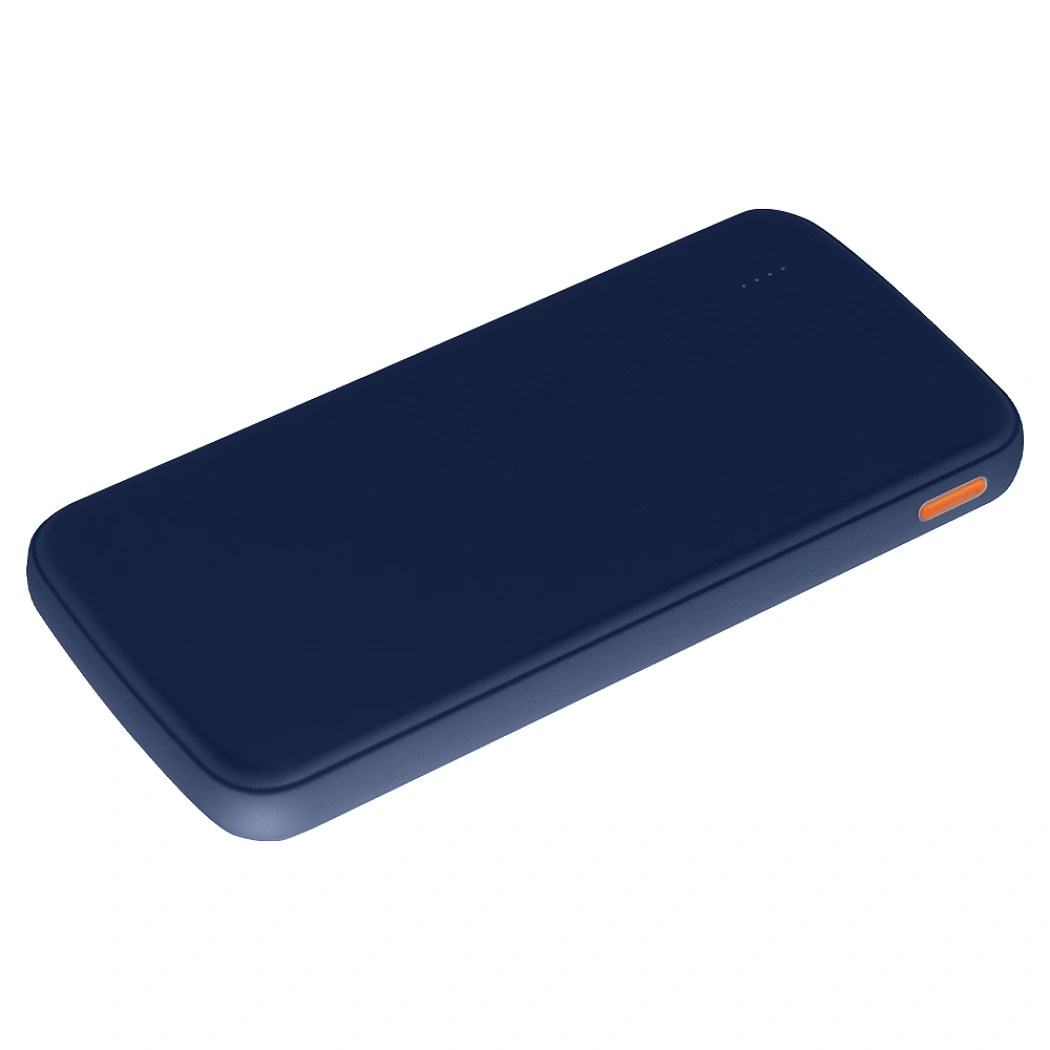 Внешний аккумулятор «Universal», 10 000 mAH, 5V 2.4 A, темно-синий