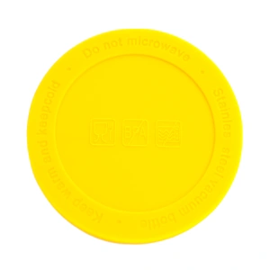 Накладка силиконовая для термокружки Ashly, жёлтая