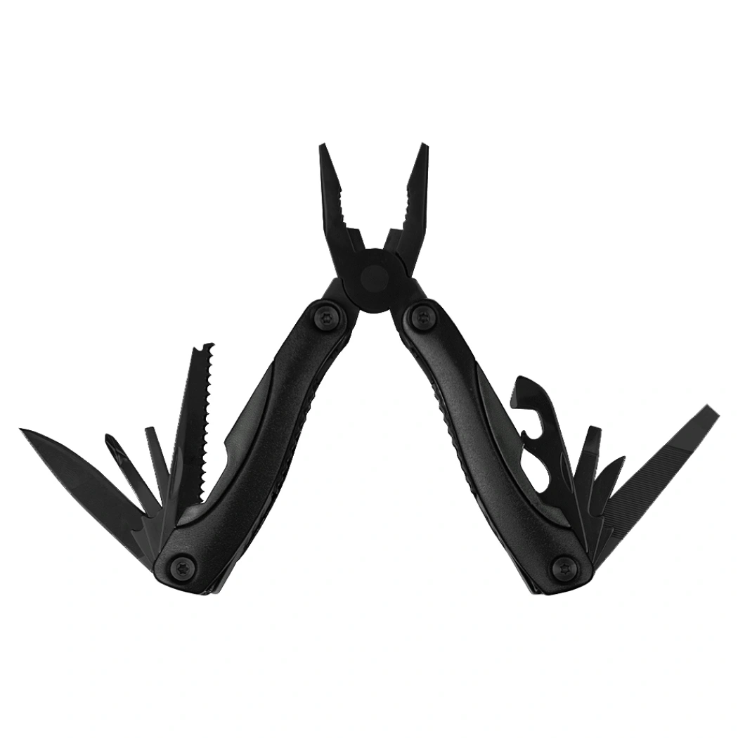 Набор подарочный Solution Superior Trio (Фонарь телескопический Tools Flashlight, рулетка Tools Trecker 3 метра, мультитул Tools Birmingham), черный
