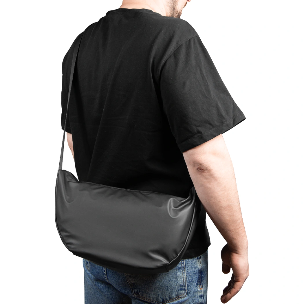 Сумка нейлоновая Messenger Bag Comfort  Explorel, черная