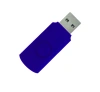 Корпус для флеш накопителя Twister 16GB, пластик Софт Тач, синий