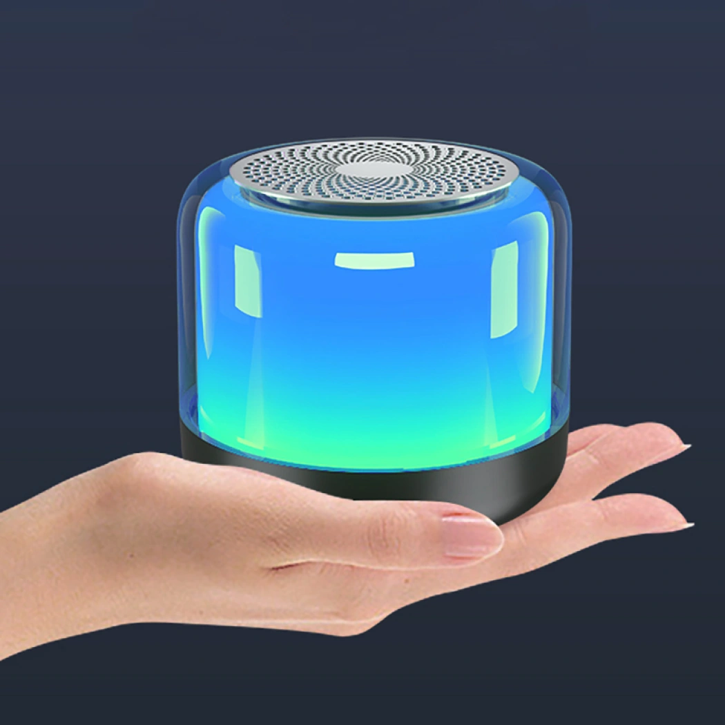 Колонка беспроводная MyTone Light Sound со светомузыкой, черная