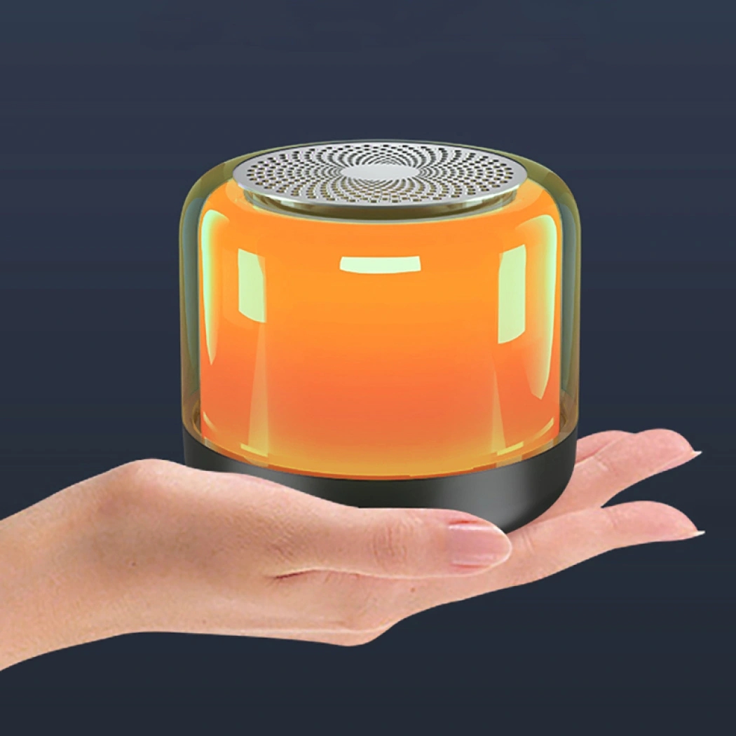 Колонка беспроводная MyTone Light Sound со светомузыкой, черная