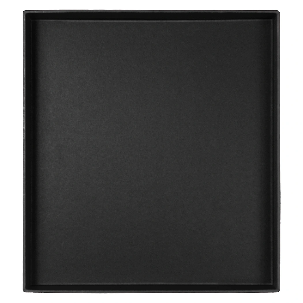 Коробка подарочная, размер  203*220*30 мм,  Solution Gift Linen для ежедневника и ручки, черная