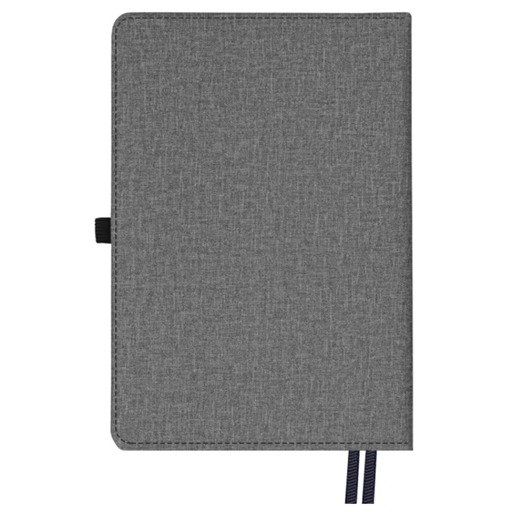 Ежедневник  Smart Wallet Cambric  A5, серый, недатированный, в твердой обложке с поролоном