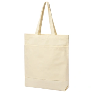 Сумка для покупок JETTA с карманами 325 г/м², натуральная