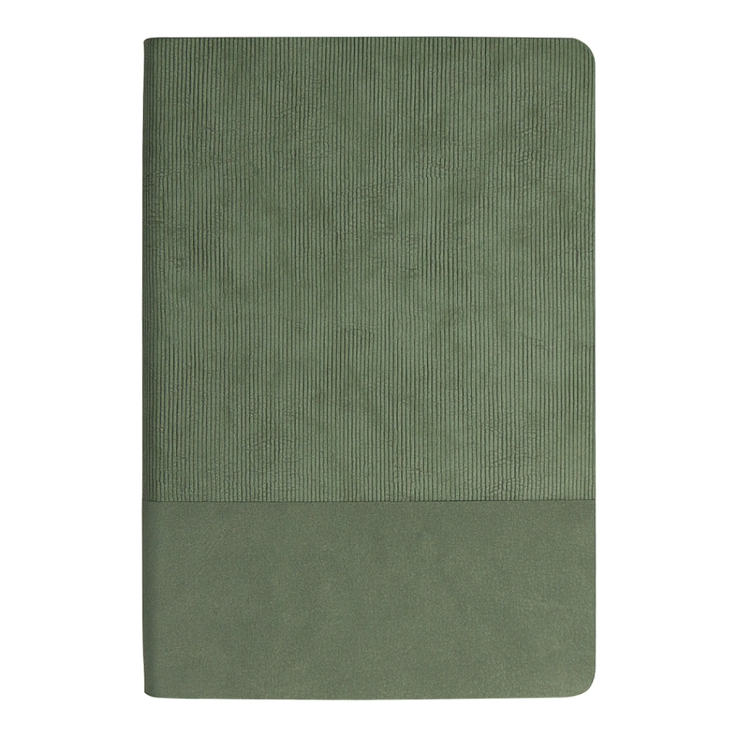 Ежедневник Flexy Sagrada Velvet Nordic A5, зеленый, недатированный, в гибкой обложке