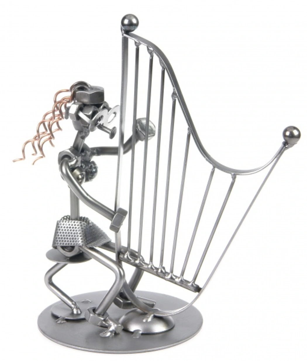 Чарующие звуки арфы Фигурки из металла HINZ & KUNST