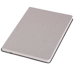 Ежедневник A5 недатированный Stefano в мягком переплёте, светло-серый