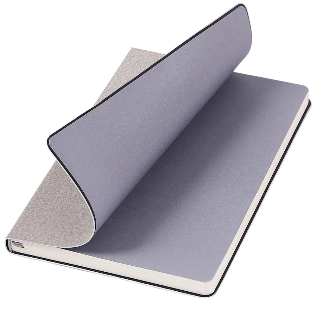 Ежедневник A5 недатированный Stefano в мягком переплёте, светло-серый