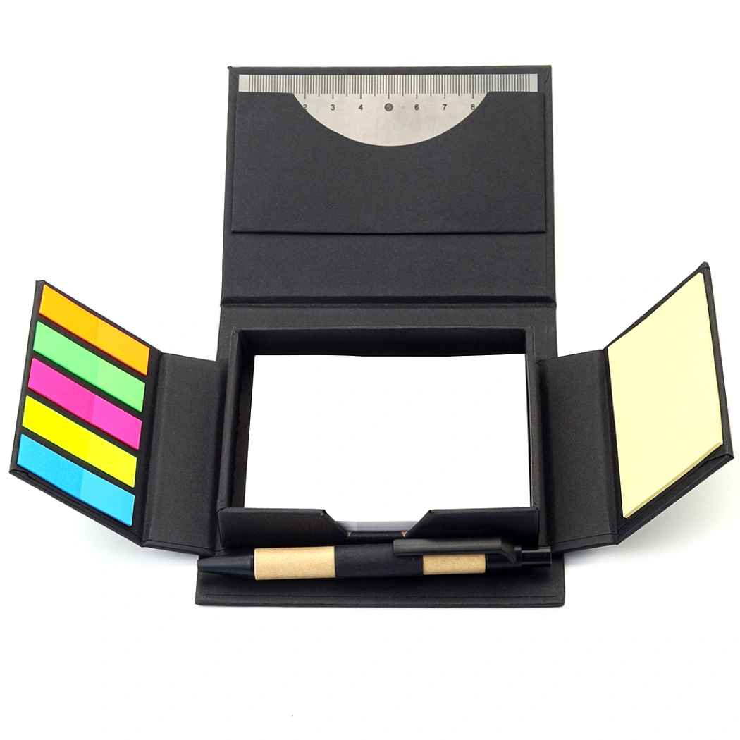 Набор для записей со стикерами Notora, черный