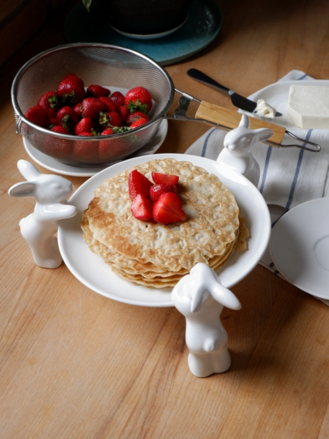 Тарелочка для сладостей "Воришки" (NEW), 23.5 см, Белый