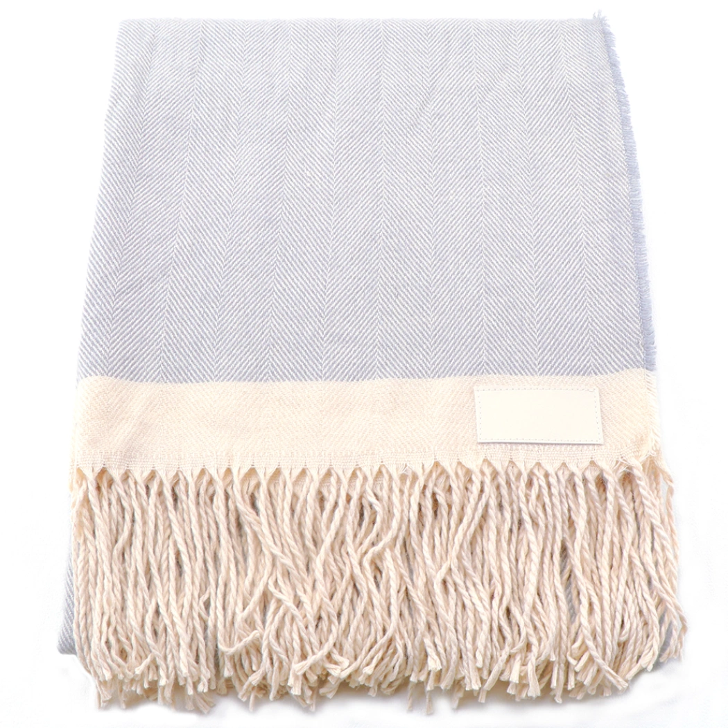 Плед акриловый WINTER, серый