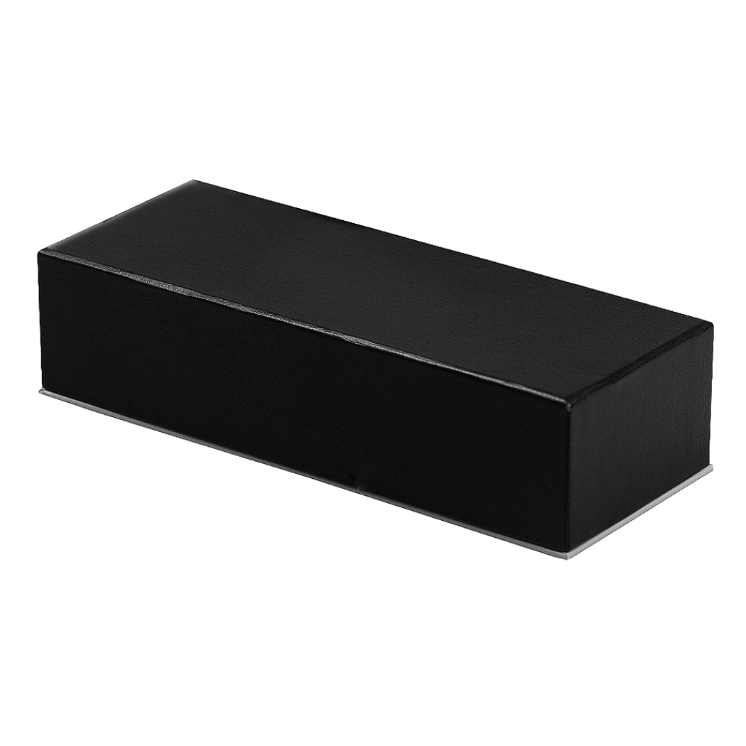 Набор ручек Ontario Solution, черный (ручка шариковая, роллер) в подарочной коробке Emotion, черный