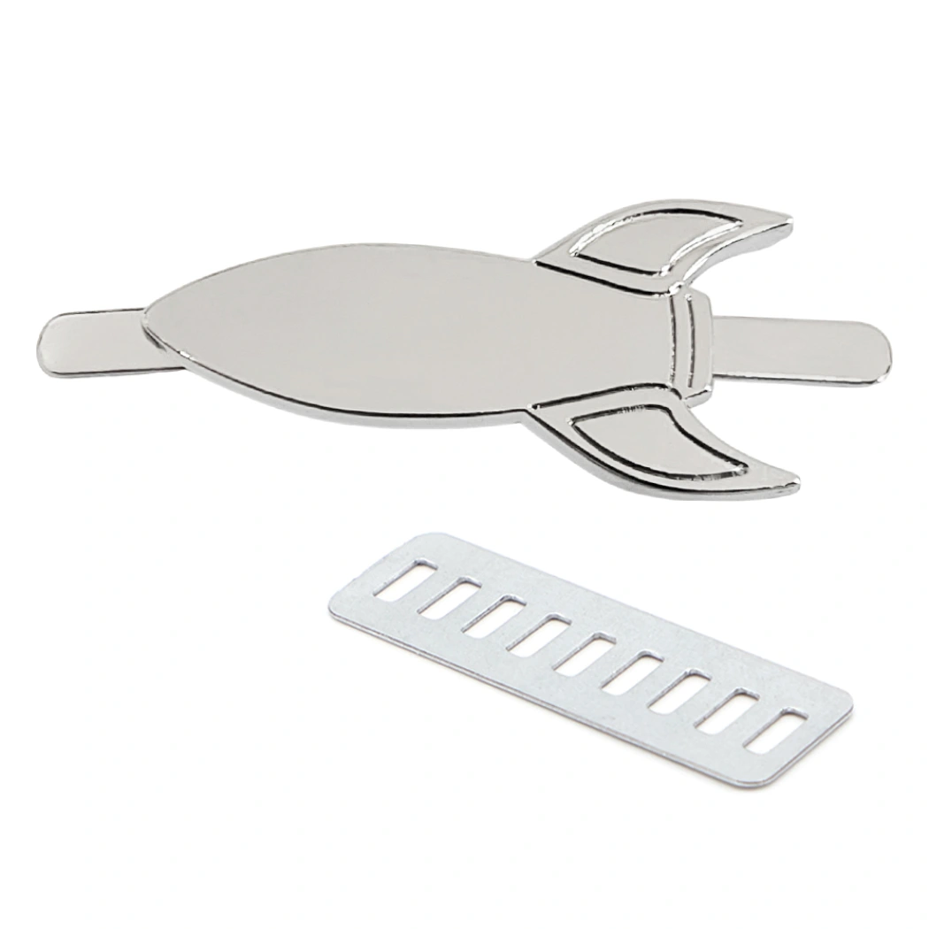 Несессер Колумб с шильдом - ракета, чёрный