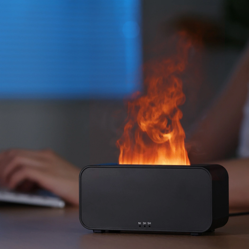 Светодиодный USB увлажнитель-ароматизатор Lumor RGB, черный