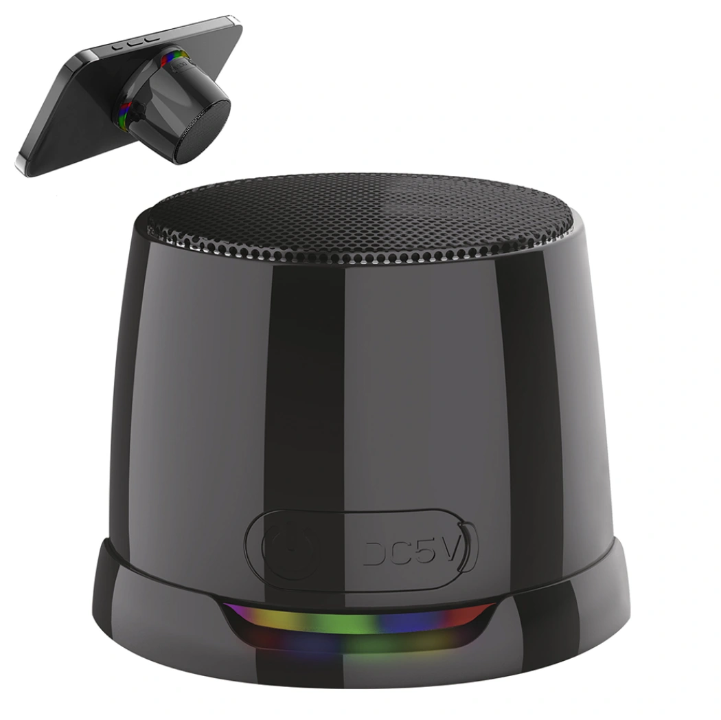 Магнитная беспроводная Bluetooth колонка-подставка Wave 5W, черная