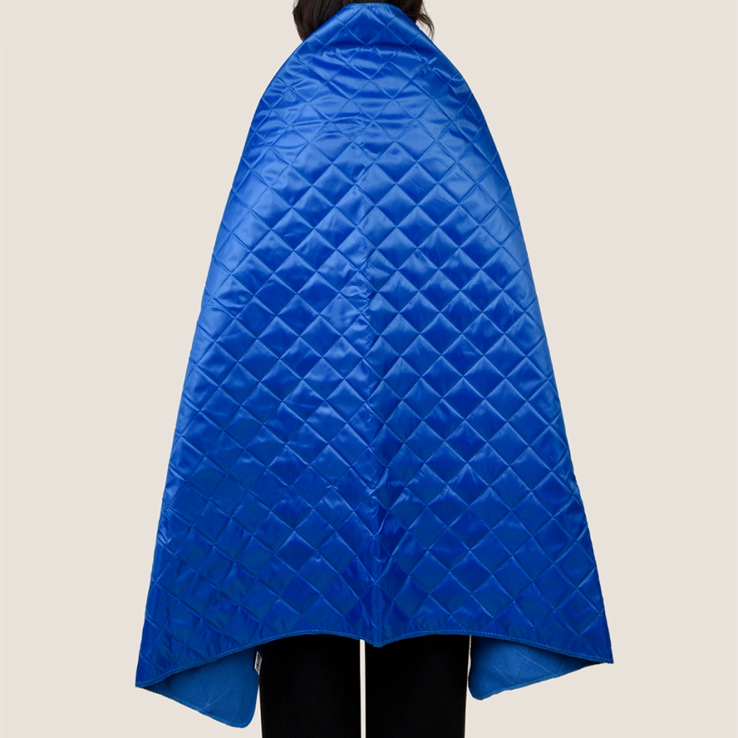 Плед PONCHO, синий