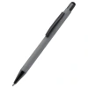 Ручка металлическая Story софт-тач, черный