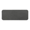 Шеврон Rectangle NUBA размер 75*29 мм, темно-серый, со скругленными углами