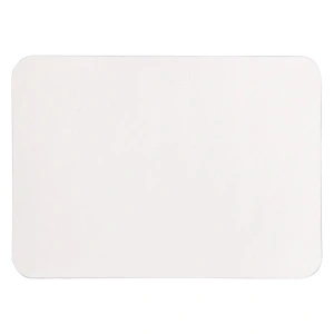 Шеврон Rectangle Milano размер 50*70 мм, молочный, со скругленными углами