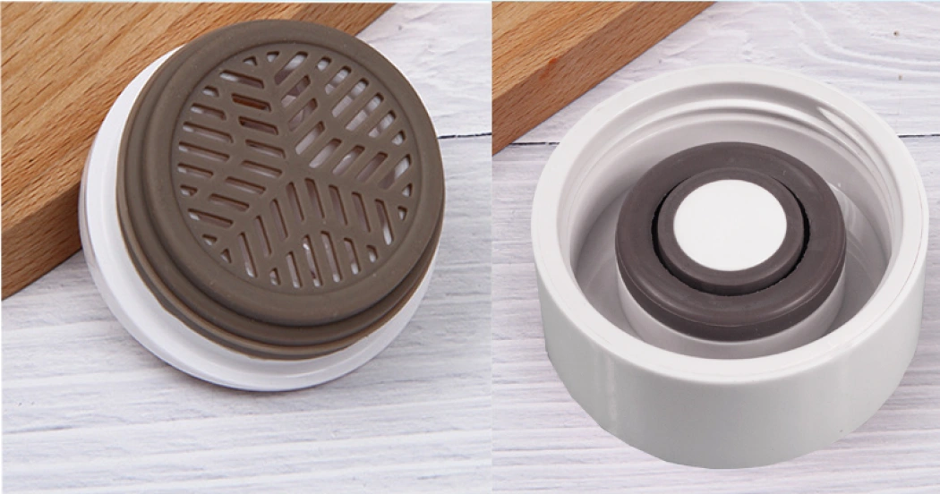 Набор подарочный Solution Duo (плед, термокружка), бежевый/белый