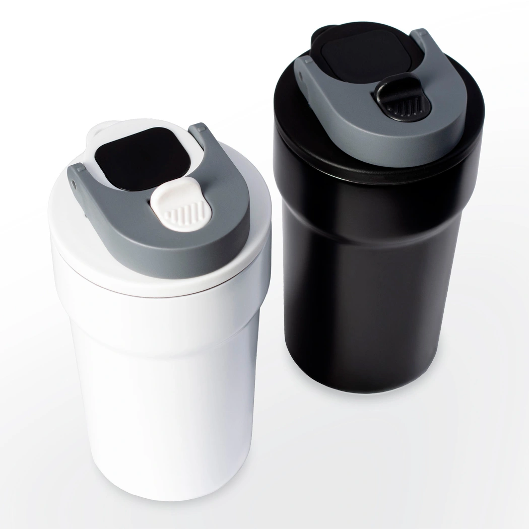 Термокружка Aura с дисплеем, чёрная