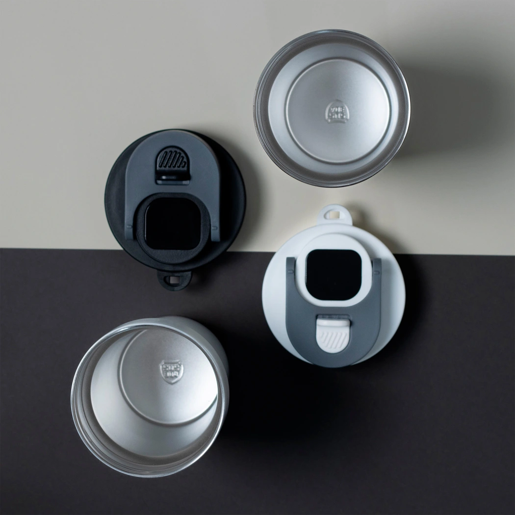 Термокружка Aura с дисплеем, чёрная