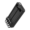 Внешний аккумулятор Xyron с солнечной панелью, 10000 mAh, синий