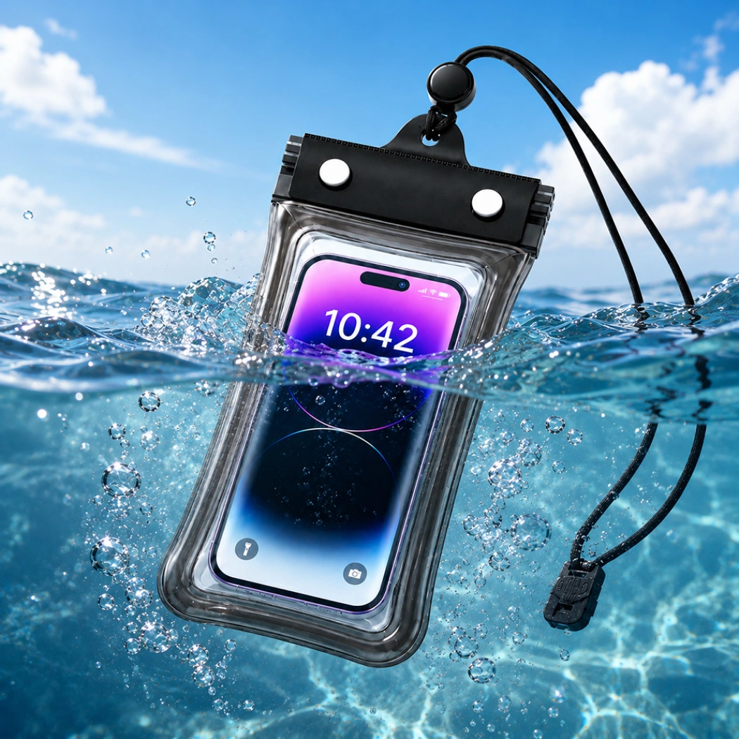 Водонепроницаемый чехол SAFETY,Чёрный