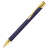 Ручка шариковая, Legend Soft Touch Mirror Gold Requis, черная/золотистая