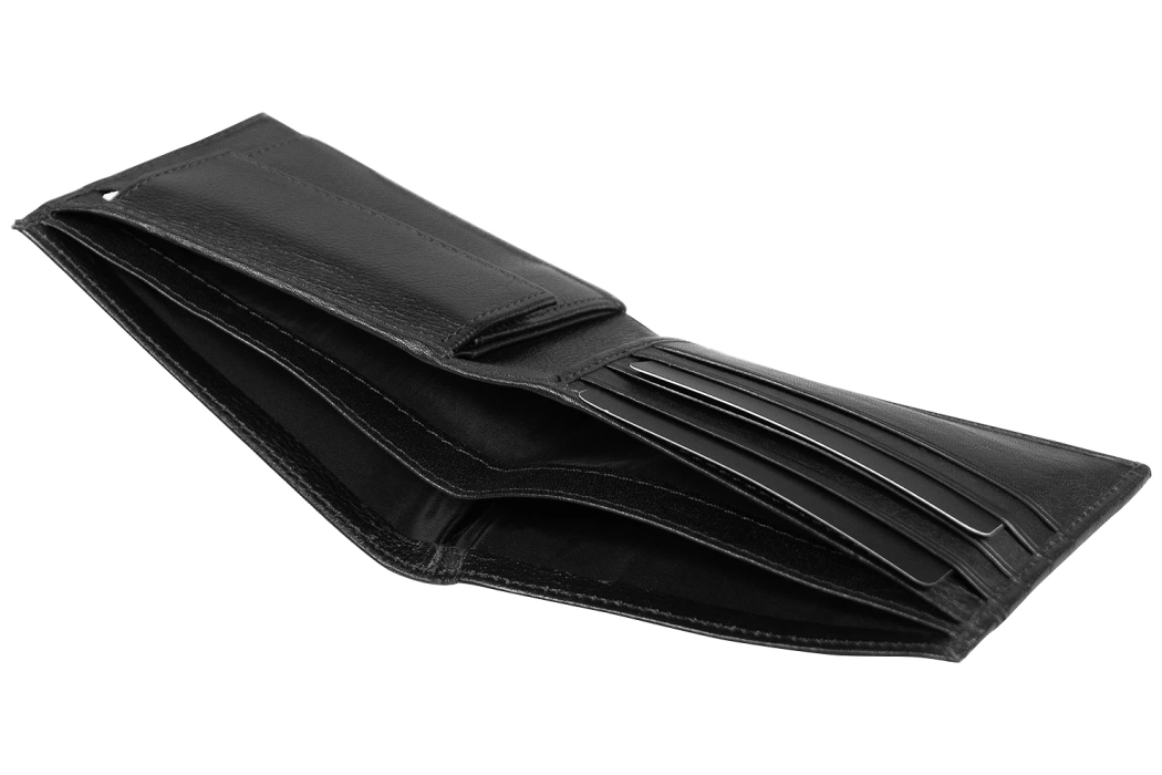Кошелек с картхолдером для кредитных карт Leather Dream из нат. кожи, черный