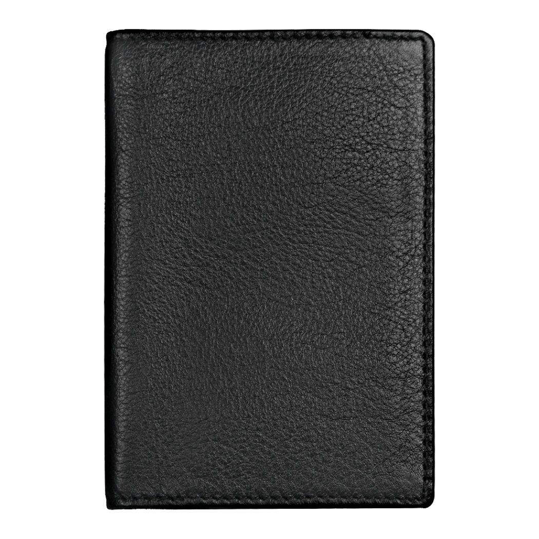 Обложка для автодокументов Leather Sun из нат. кожи, черный