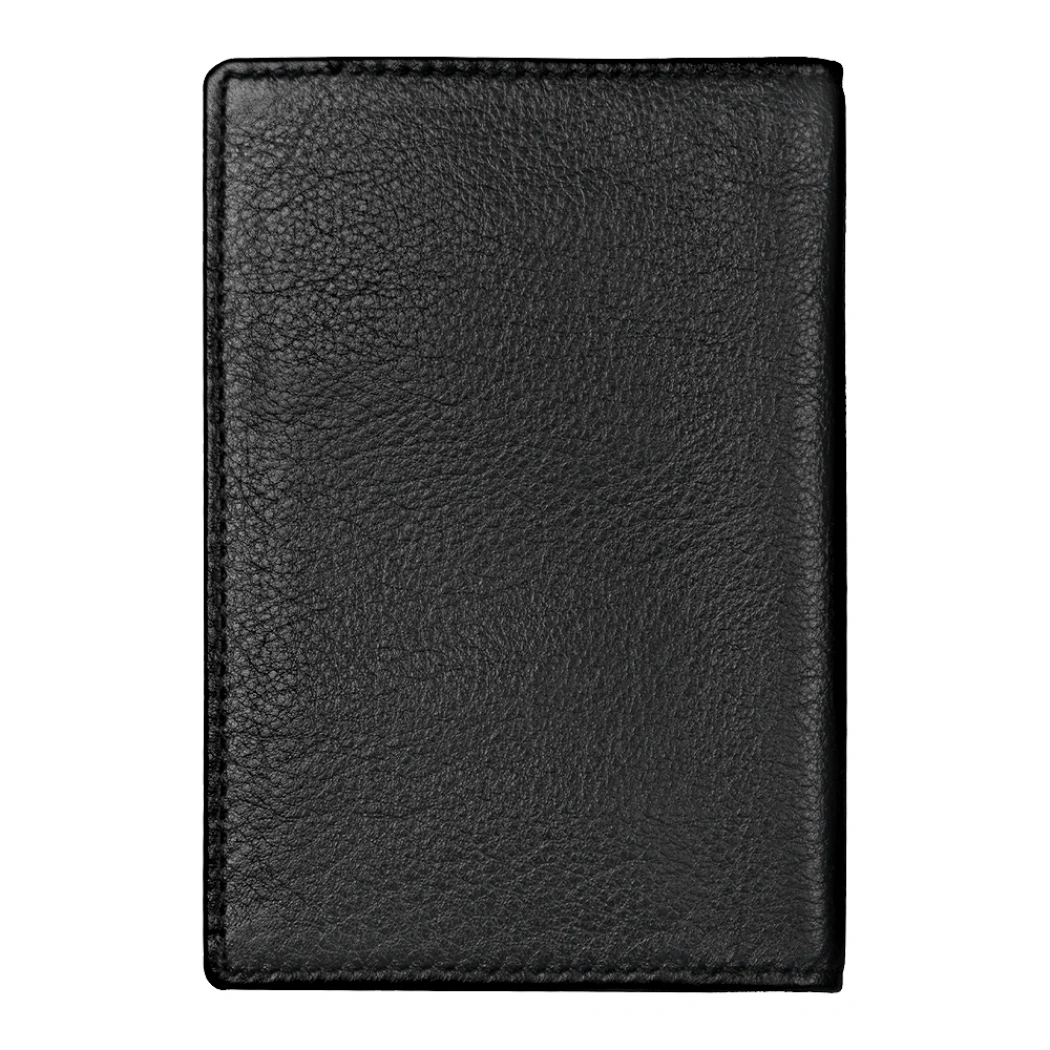Обложка для автодокументов Leather Sun из нат. кожи, черный