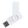 Флеш накопитель USB 2.0 Twister Assembly 16GB, пластик Софт Тач/металл, синий/синий
