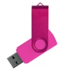 Флеш накопитель USB 2.0 Twister Assembly 16GB, пластик Софт Тач/металл, синий/синий