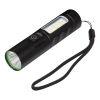 Фонарь Tools York, алюминиевый, аккумуляторный, с зарядкой type-c, черный