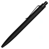 Ручка шариковая Shine Ray Soft touch алюминиевая, черная