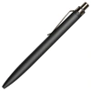 Ручка шариковая Shine Ray Soft touch алюминиевая, черная