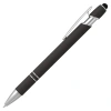 Ручка шариковая, Star Soft Touch Shiny Silver Requis, черная