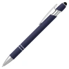 Ручка шариковая, Star Soft Touch Shiny Silver Requis, черная