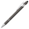 Ручка шариковая, Star Soft Touch Shiny Silver Requis, черная