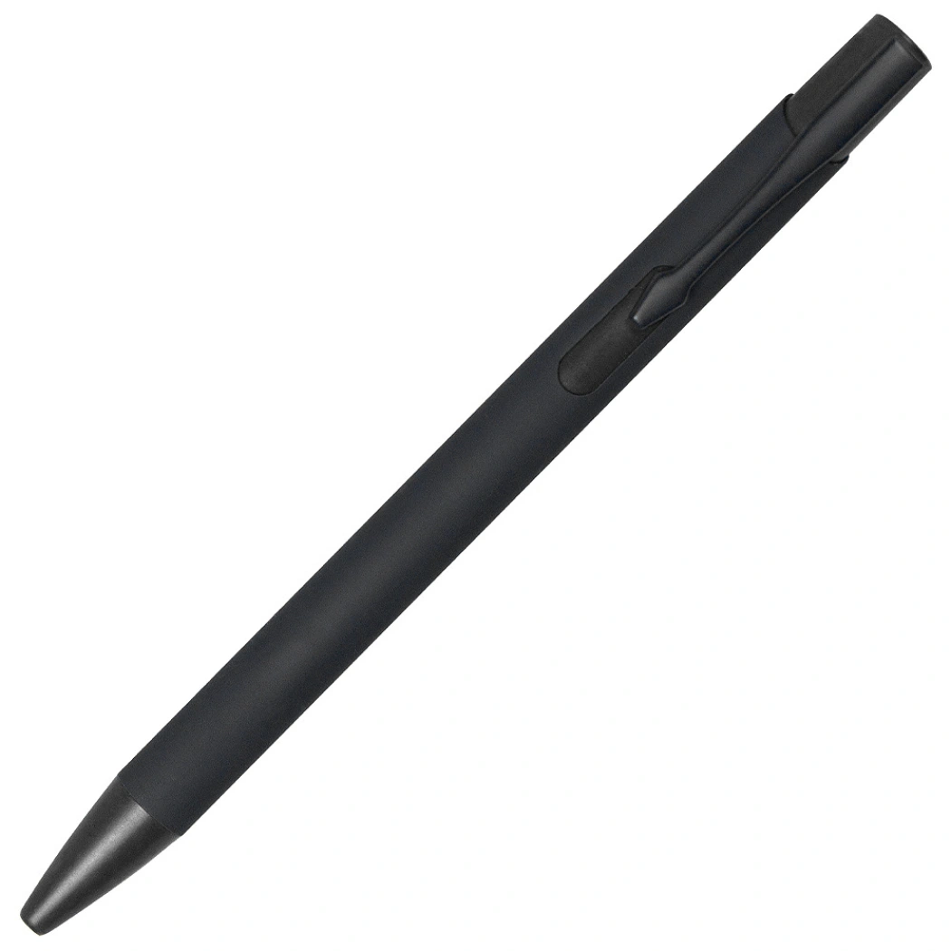 Ручка шариковая Legend Soft Touch Monochrome Requis, черная